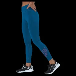 Puma Train Shine High Rise 7/8 Tight Blue Blå