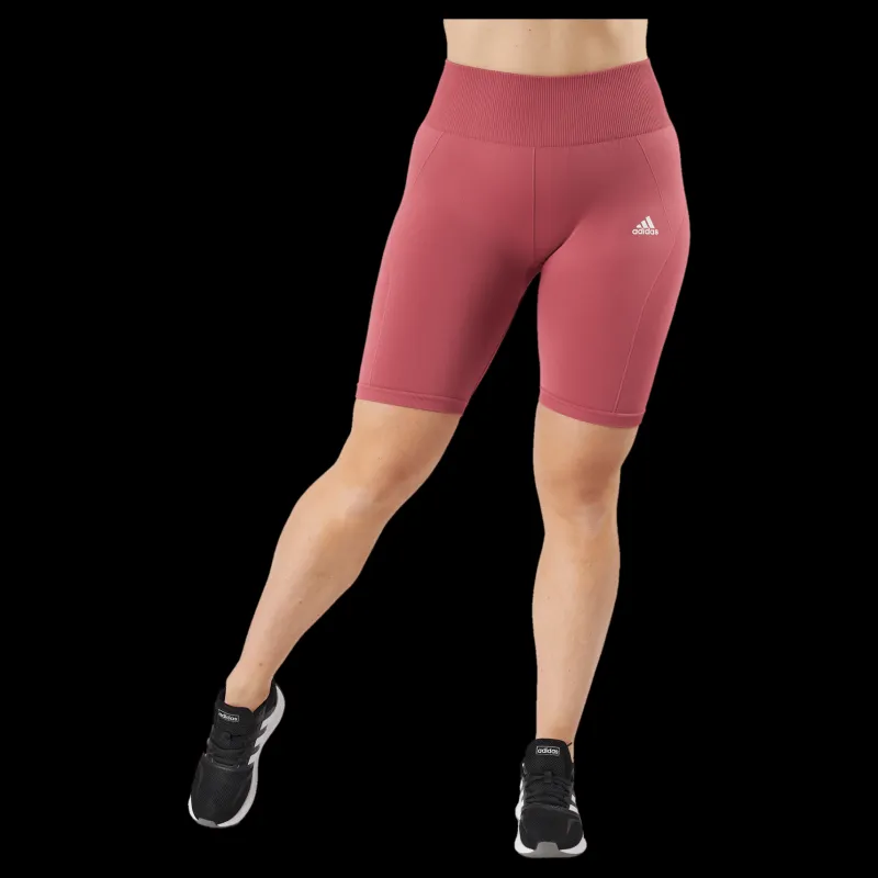 adidas Training Seamless Short Leggings Pnkstr Rosa Outlet