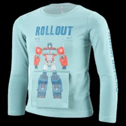 Name It Transformers Eli Ls Top Lic Black Svart New