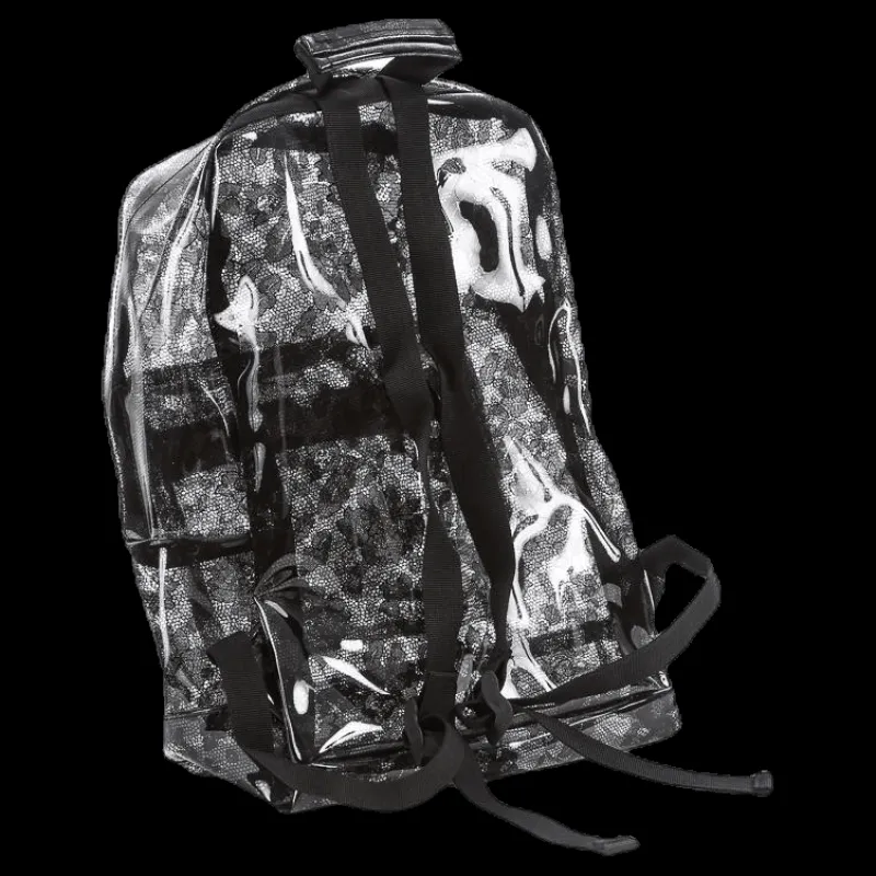 Mi-Pac Transparent Lace Black Svart Best
