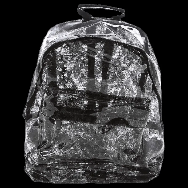 Mi-Pac Transparent Lace Black Svart Best