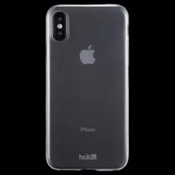 Holdit Transparent Phone Case iPhone X/XS Vit