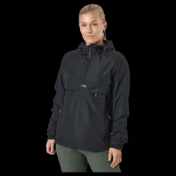 Dobsom Trek Anorak Wmn Black Svart