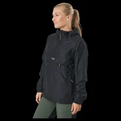 Dobsom Trek Anorak Wmn Black Svart