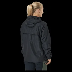 Dobsom Trek Anorak Wmn Black Svart