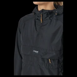 Dobsom Trek Anorak Wmn Black Svart