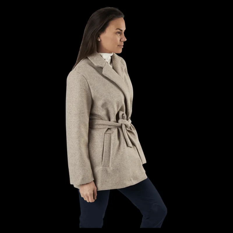 Sale Only Trillion Belt Coatigan Pnt Beige
