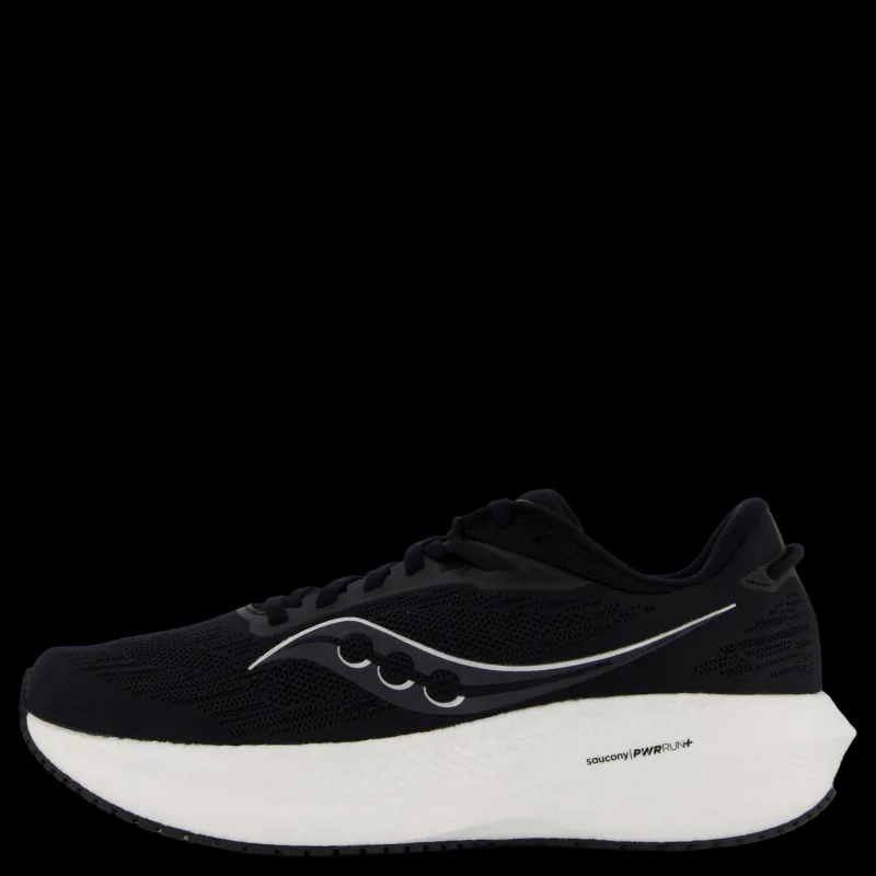 Saucony Triumph 21 Black/white Svart Sale