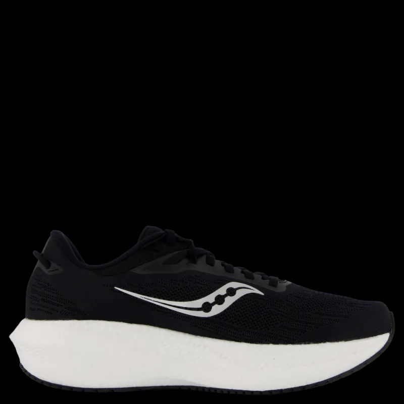 Saucony Triumph 21 Black/white Svart Sale
