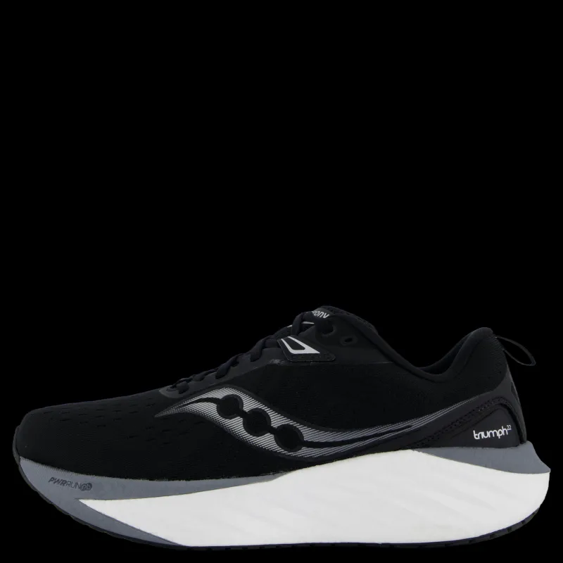 Online Saucony Triumph 22 Men Wide Black/white Svart