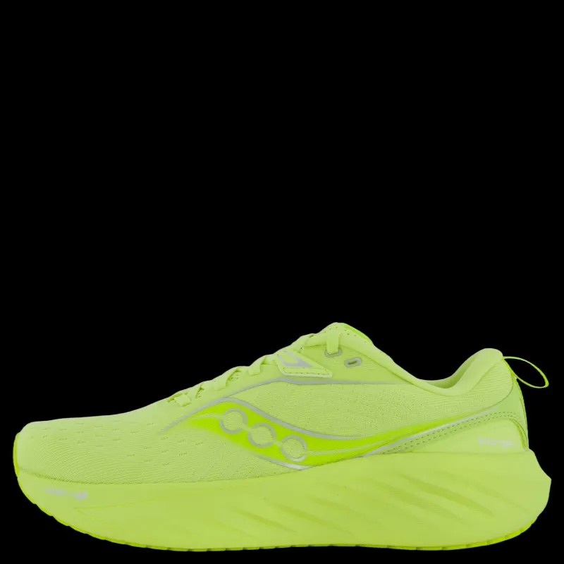 Online Saucony Triumph 22 Women Sunny/citron Grön