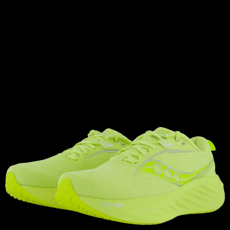 Online Saucony Triumph 22 Women Sunny/citron Grön