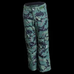 Best ColourWear Trooper Youth Pant Patterned/Green Mönstrad och Grön
