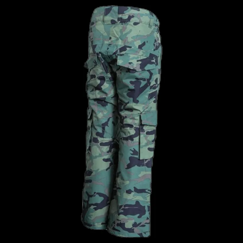 Best ColourWear Trooper Youth Pant Patterned/Green Mönstrad och Grön