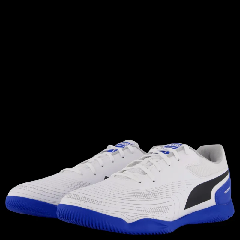 Puma Truco Iii Indoor White- Black- Tea Svart, Blå och Vit Sale