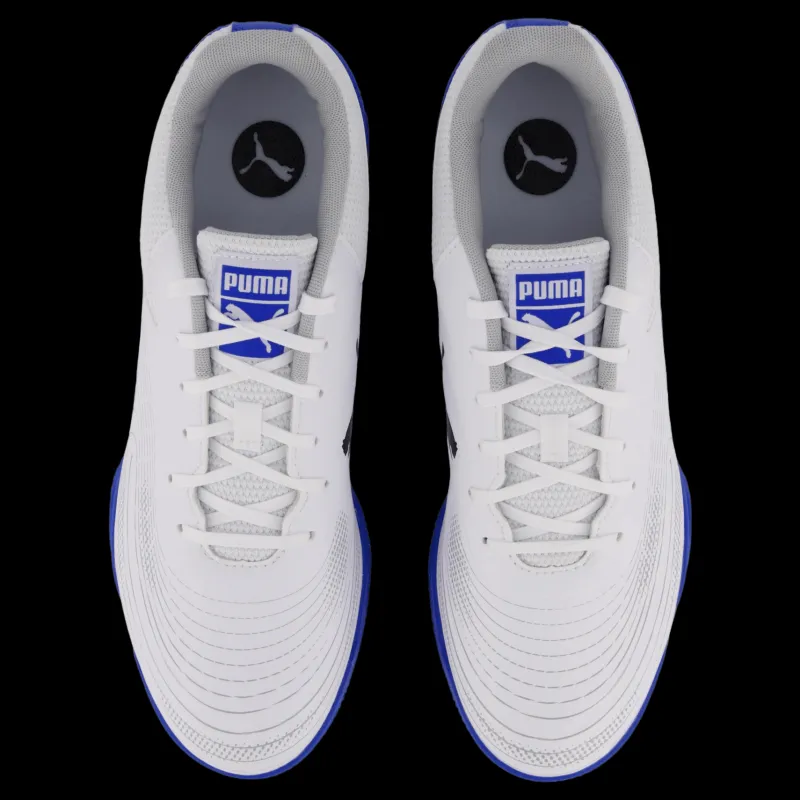 Puma Truco Iii Indoor White- Black- Tea Svart, Blå och Vit Sale