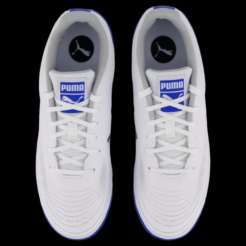Clearance Puma Truco Iii Jr Indoor White- Black- Tea Svart, Blå och Vit