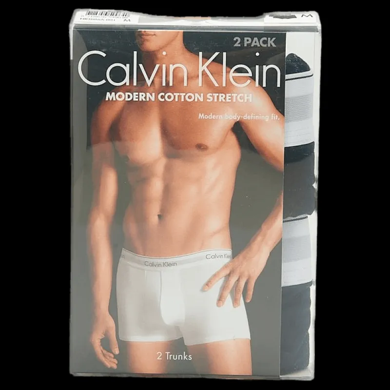 Calvin Klein Trunk 2-Pack Svart Hot
