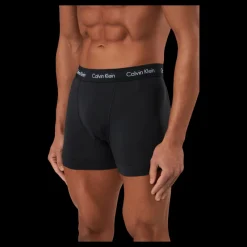 Calvin Klein Trunk 3pk B-brght Camel/ Black/ Red Carp Svart New