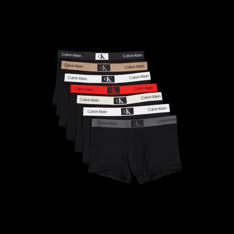 Calvin Klein Trunk 7pk Black Svart New