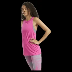 Hot Reebok TS Burnout Tank Pink Lila