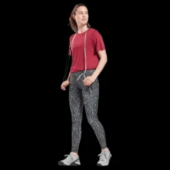 Discount Reebok Ts Burnout Tee Punber Röd