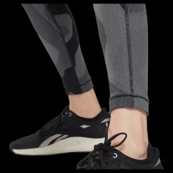 Reebok Ts Lux Tight- Jacquard Black Svart Hot