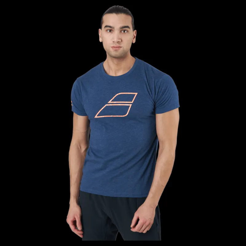 Babolat T-shirt Big Flag Blue Blå Online
