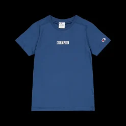 Champion T-shirt Blue Blå Hot