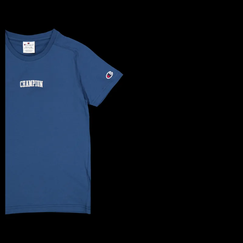 Champion T-shirt Blue Blå Hot