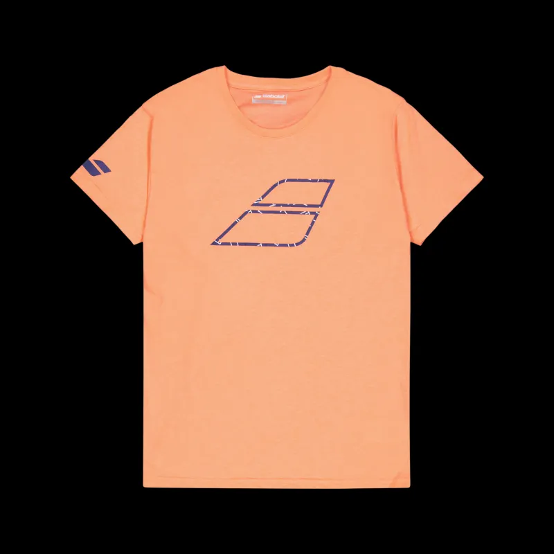 Online Babolat T-shirt Exe Big Flag Fluo Strike Orange