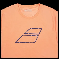 Online Babolat T-shirt Exe Big Flag Fluo Strike Orange