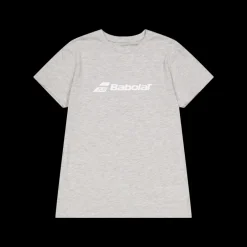 Babolat T-shirt Exercise Boy Grey Grå
