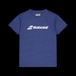 Hot Babolat T-shirt Exercise Est Blue Blå
