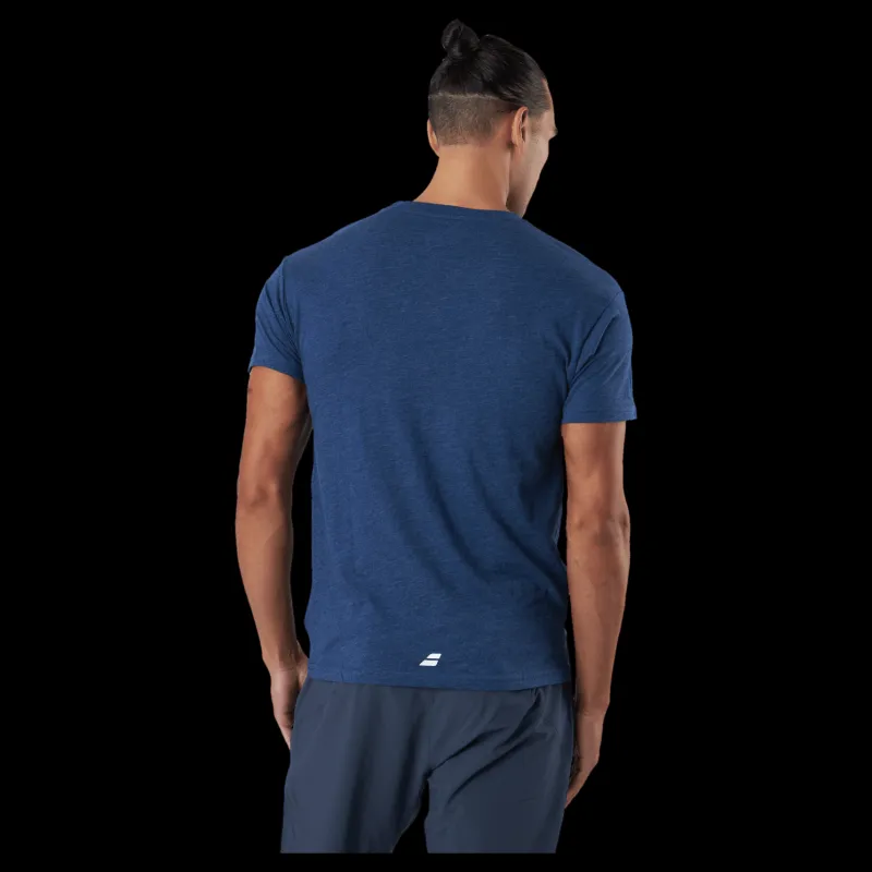 Babolat T-shirt Exercise Vintage Blue Blå Outlet