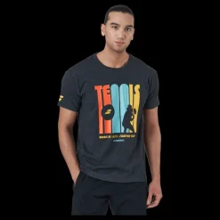 Babolat T-shirt Message Black Svart Clearance