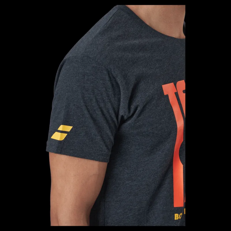 Babolat T-shirt Message Black Svart Clearance