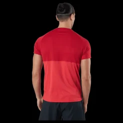 Outlet Babolat T-shirt Play Crew Neck Red Röd