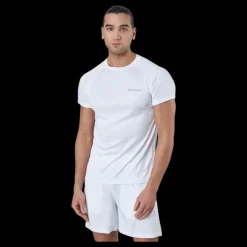 Babolat T-shirt Play Crew Neck White Vit Online
