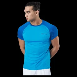Babolat T-shirt Play Crew Neck White Vit Online