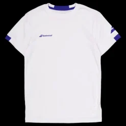 Babolat T-shirt Play Crew Neck White Vit New