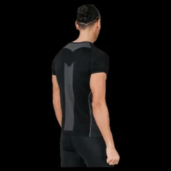 Oxide T-Shirt Seamless Black Svart Outlet