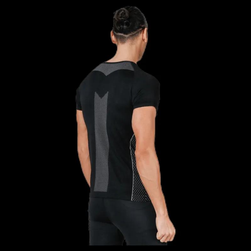 Oxide T-Shirt Seamless Black Svart Outlet
