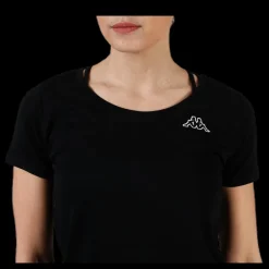 Kappa T-Shirt S/S, Logo Momba Black Svart