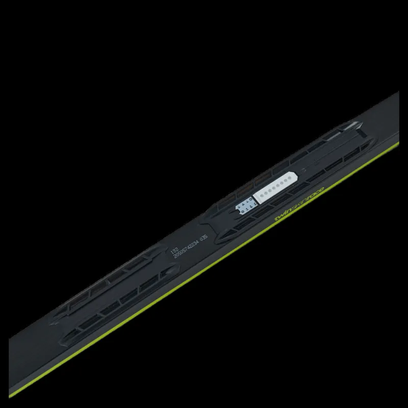 Fischer Twin Skin Race Medium Black/Yellow Svart och Gul New