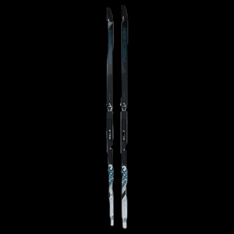 New Fischer Twin Skin Sport Black Svart