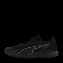 Puma Twitch Runner Trail Black-cool Mid Gray Svart Outlet
