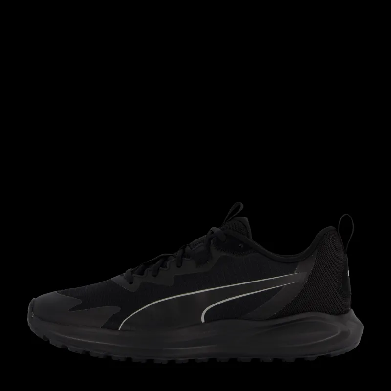 Puma Twitch Runner Trail Black-cool Mid Gray Svart Outlet