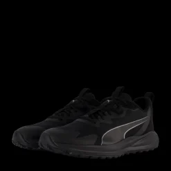 Puma Twitch Runner Trail Black-cool Mid Gray Svart Outlet