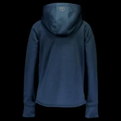 Clearance Tenson Txlite Hoodie Zip W Midnight Navy Blå